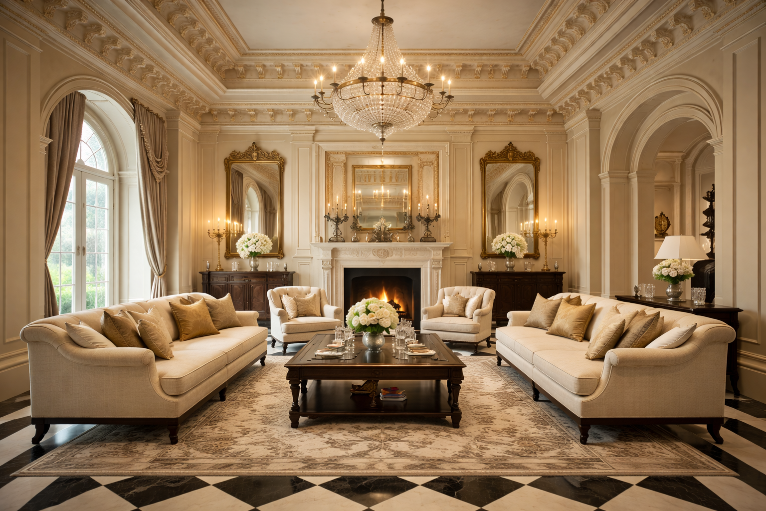 Luxury Interior Design - Big Living Space